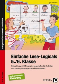 Abbildung von: Einfache Lese-Logicals - 5./6. Klasse - Persen Verlag in der AAP Lehrerwelt GmbH