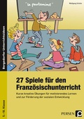Cover: 27 Spiele f&uuml;r den Franz&ouml;sischunterricht - Persen Verlag in der AAP Lehrerwelt GmbH