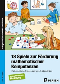 Abbildung von: 18 Spiele zur Förderung mathematischer Kompetenzen - Persen Verlag in der AAP Lehrerwelt GmbH