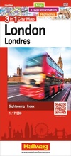Cover: Hallwag Stadtplan London - Hallwag K&uuml;mmerly+Frey