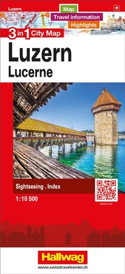 Abbildung von: Hallwag Stadtplan Luzern - Hallwag Kümmerly+Frey
