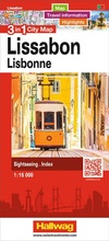 Cover: Hallwag Stadtplan Lissabon - Hallwag K&uuml;mmerly+Frey