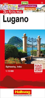 Abbildung von: Hallwag Stadtplan Lugano - Hallwag Kümmerly+Frey