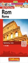 Cover: Hallwag Stadtplan Rom - Hallwag K&uuml;mmerly+Frey