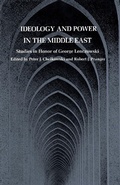 Cover: Ideology and Power in the Middle East - De Gruyter
