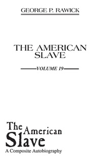 Abbildung von: The American Slave - Greenwood Press