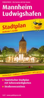 Abbildung von: Mannheim, Ludwigshafen - Freytag-Berndt und ARTARIA
