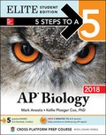 Cover: 5 Steps to a 5: AP Biology 2018 Elite Student Edition - McGraw-Hill Education