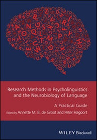 Abbildung von: Research Methods in Psycholinguistics and the Neurobiology of Language - Wiley-Blackwell
