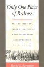 Cover: Only One Place of Redress - De Gruyter