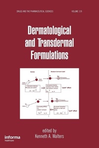 Enlarge image Cover: Dermatological and Transdermal Formulations - CRC Press