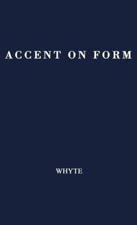 Enlarge image Cover: Accent on Form - Praeger Publishers Inc