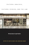 Cover: Cultural Analysis, Cultural Studies, and the Law - De Gruyter