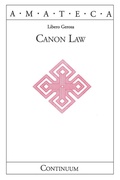 Cover: Canon Law - Continuum International Publishing Group Ltd.