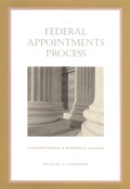 Cover: The Federal Appointments Process - De Gruyter