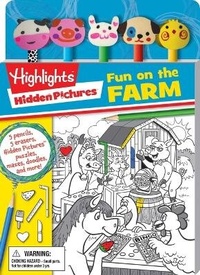 Enlarge image Cover: Fun on the Farm Highlights 5-Pencil Set - Silver Dolphin Books