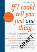 Cover: If I Could Tell You Just One Thing... - Canongate Books