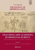 Cover: Teaching and Learning in Medieval Europe - Brepols N.V.
