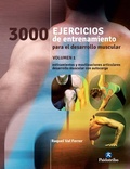 Cover: Tres 1000 ejercicios del desarrollo muscular - Paidotribo