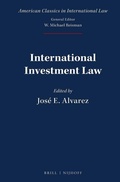 Cover: International Investment Law - Martinus Nijhoff