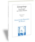 Cover: Humanistische &Ouml;konomien des Wissens - Vittorio Klostermann Verlag
