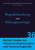 Cover: Biografieforschung und Bildungssoziologie - Logos Berlin