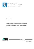 Cover: Experimental Investigations on Particle Number Emissions from GDI Engines - Logos Berlin