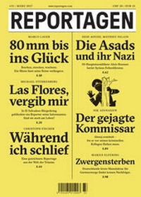 Enlarge image Cover: Reportagen #33 - Puntas Reportagen