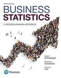 Cover: Business Statistics Plus Mystatlab with Pearson Etext -- Access Card Package - Pearson