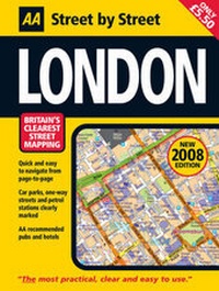 Abbildung von: AA Street by Street London: Midi - Automobile Association