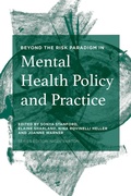 Cover: Beyond the Risk Paradigm in Mental Health Policy and Practice - Red Globe Press