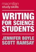 Cover: Writing for Science Students - Red Globe Press