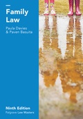 Cover: Family Law - Red Globe Press