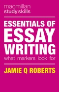 Cover: Essentials of Essay Writing - Red Globe Press