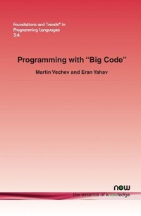 Enlarge image Cover: Programming with "Big Code" - now publishers Inc