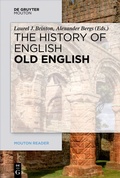 Cover: Old English - De Gruyter Mouton