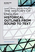 Cover: Historical Outlines from Sound to Text - De Gruyter Mouton