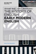 Cover: Early Modern English - De Gruyter Mouton