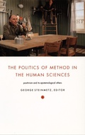 Cover: The Politics of Method in the Human Sciences - De Gruyter