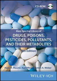 Abbildung von: Mass Spectral Library of Drugs, Poisons, Pesticides, Pollutants, and Their Metabolites 5th Edition CDROM/Print - Wiley-VCH