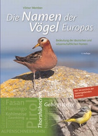 Abbildung von: Die Namen der Vögel Europas - AULA-Verlag
