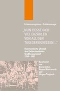 Cover: "Nun lie&szlig;e sich viel erz&auml;hlen von all den Tagesereignissen." - Stiftung S&auml;chsische Gedenkst&auml;tte