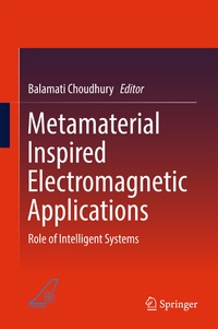 Enlarge image Cover: Metamaterial Inspired Electromagnetic Applications - Springer