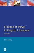 Cover: Fictions of Power in English Literature - Routledge