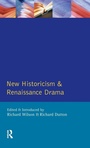 Cover: New Historicism and Renaissance Drama - Routledge