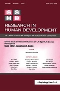 Cover: Contextual Influences on Life Span/life Course - Routledge