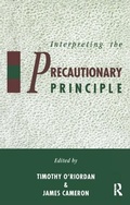 Cover: Interpreting the Precautionary Principle - Routledge