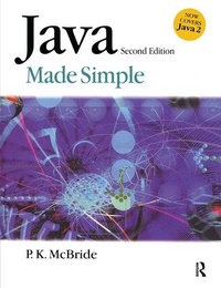 Enlarge image Cover: Java Made Simple - Routledge