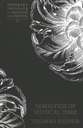 Cover: Semiotics of Musical Time - Peter Lang Verlag