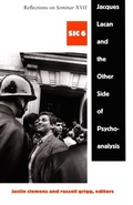 Cover: Jacques Lacan and the Other Side of Psychoanalysis - De Gruyter